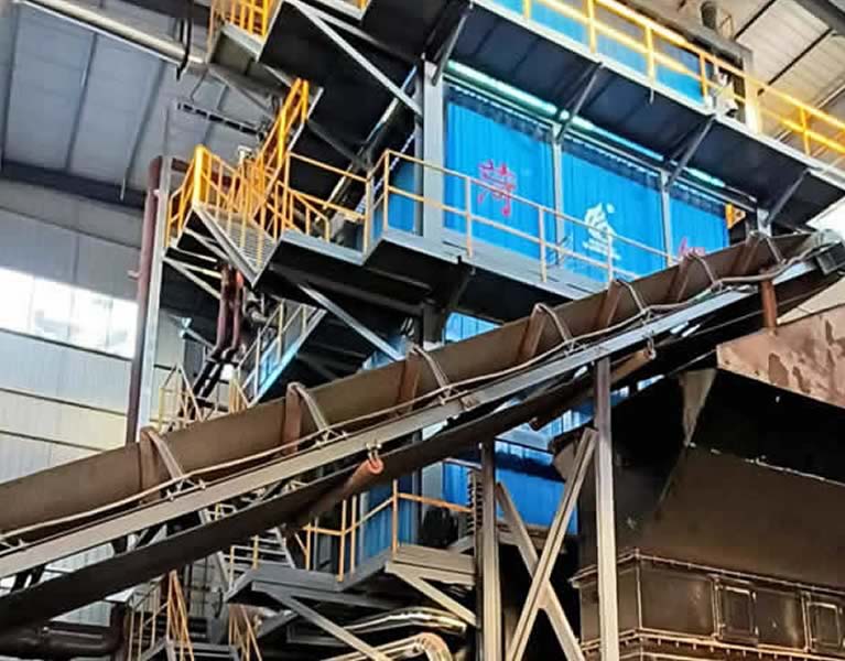 山东九九新材料有限公司50吨生物质锅炉