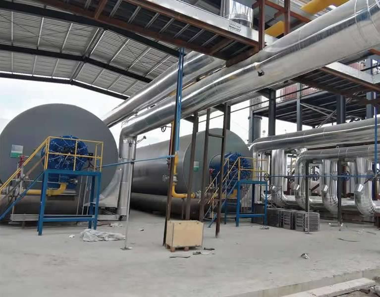 山东盛世信诚医疗科技2台导热油锅炉